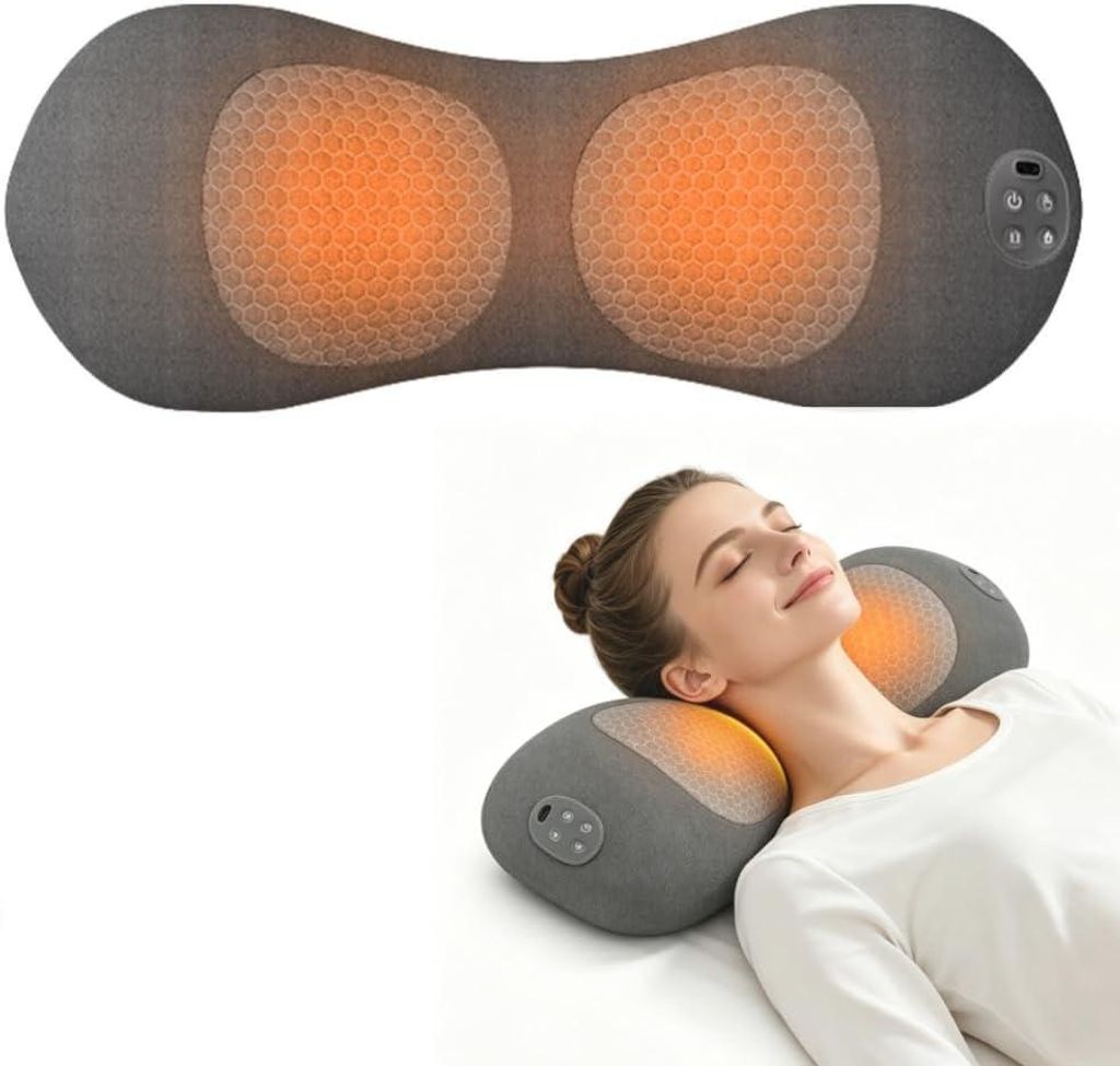 Appareil de massage 3 en 1 : masseur pour le dos, coussin Image du produit 