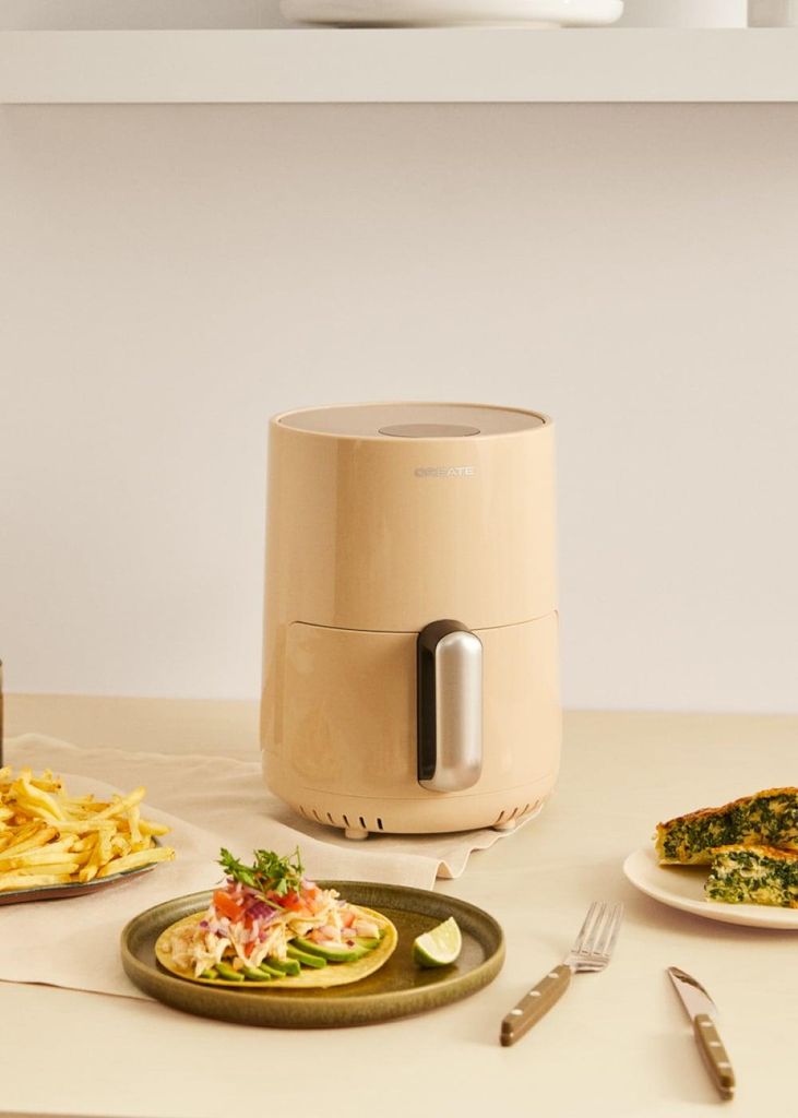 CREATE Air Fryer, Heißluftfritteuse, 1,5 l, 80 °C, 200 °C, Produktbild 