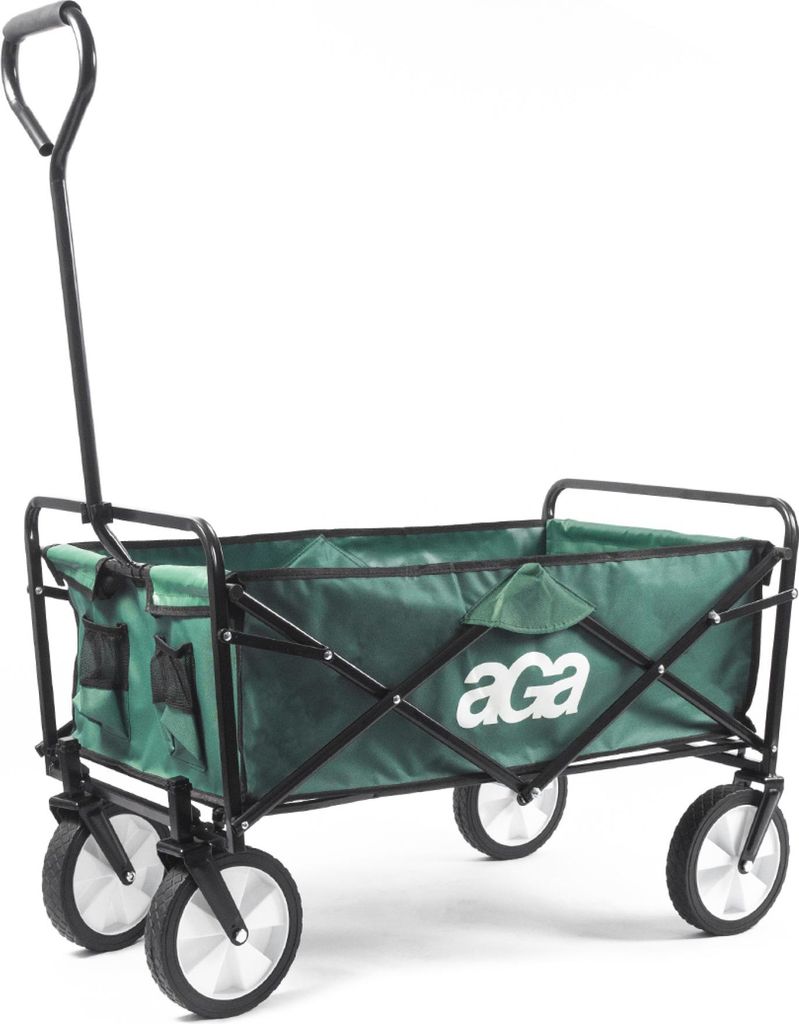 Aga Skladací prepravný vozík MR4610 Zelený Obrázok produktu 