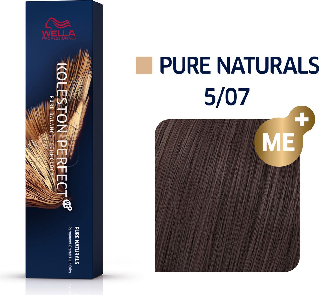 Wella Koleston Perfect Me+ Pure Naturals 5/07 Natursand Produktbild 
