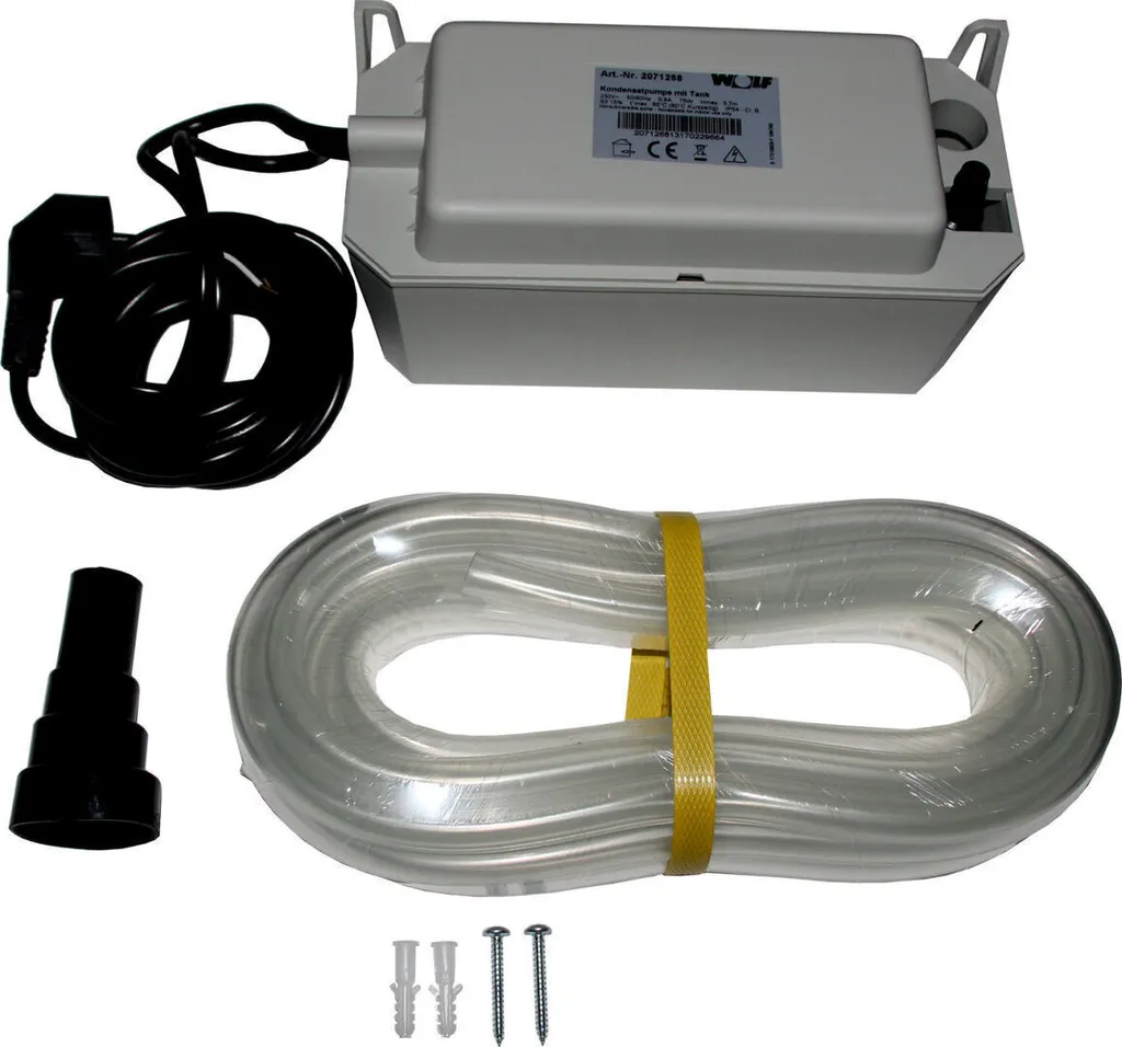 Kit d'Évacuation Condensat Wolf COB pour Installation sans Égout