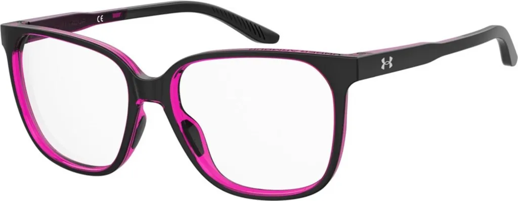 Monture de lunettes Under Armour UA 5045 3H2 rectangulaire Noir Mat