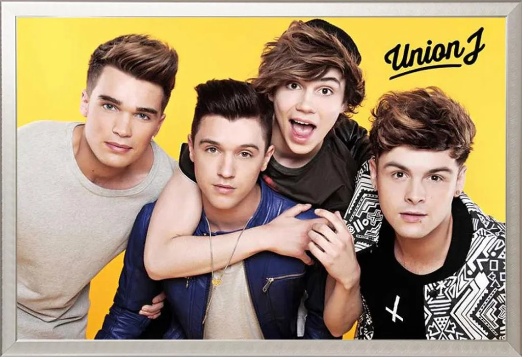 Poster Union J Yellow Edition + Shinsuke® Maxi Frame Argento