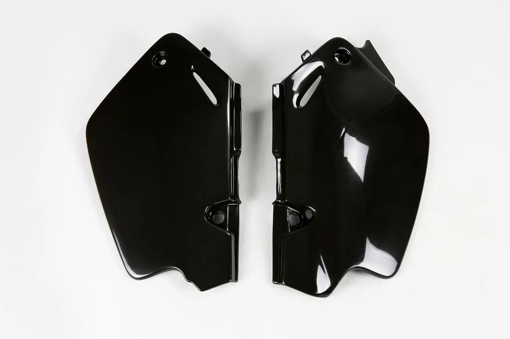 Plastique Habillage Latéral UFO Noir Ultra Résistant pour Honda CR