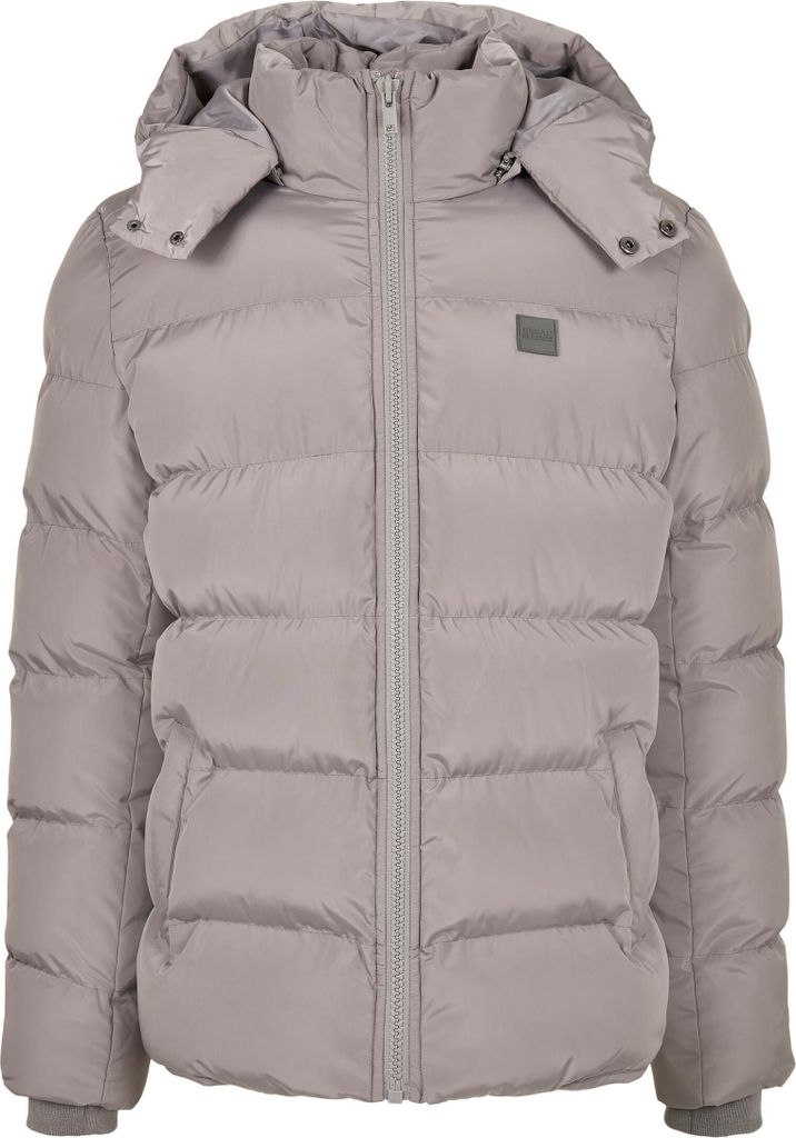 Urban Classics - HOODED PUFFER Winterjacke grau - XXL