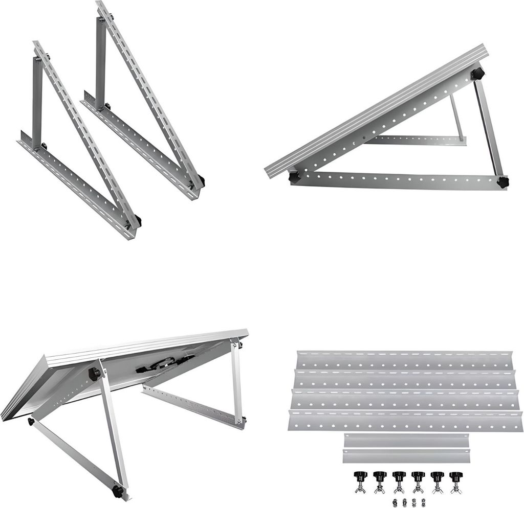 Balkonkraftwerk Halterung Aufständerung Set 45" Zoll Dach Produktbild