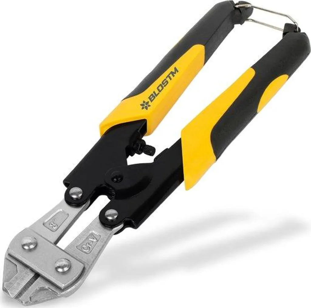 Cisailles 20 cm anti-fatigue pour couper chaînes et fils sans effort