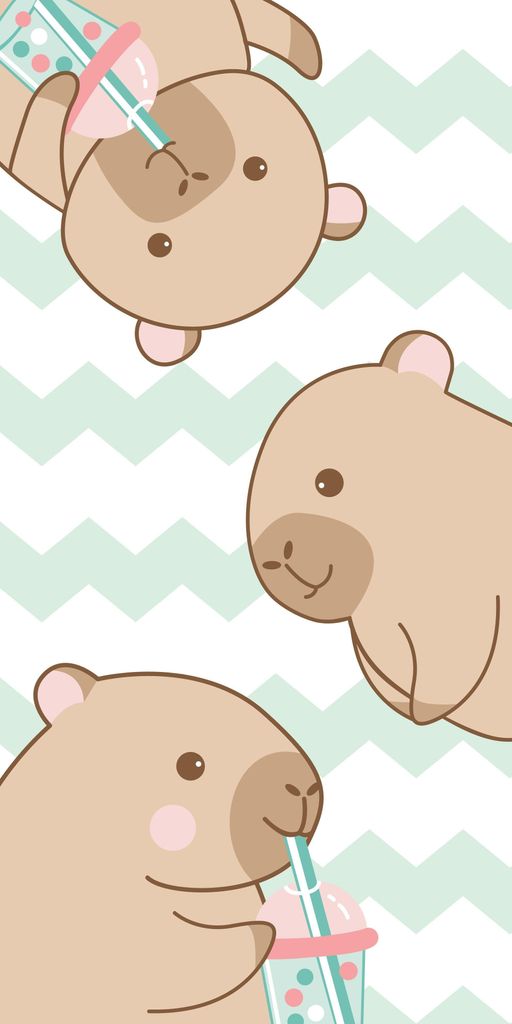 Asciugamano da bagno Capybara 70 x 140 cm - cotone Immagine del prodotto 