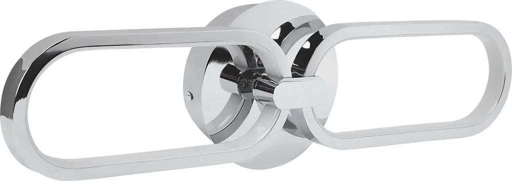 Applique Murale LED Argentée Design Moderne pour Salon et Couloir Déco