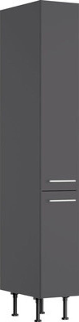 Optifit Apothekerschrank Ingvar420 BxTxH 30 x 58,4 x 211,8 cm anthrazit matt zerlegt KFIN HFZ306-8E+