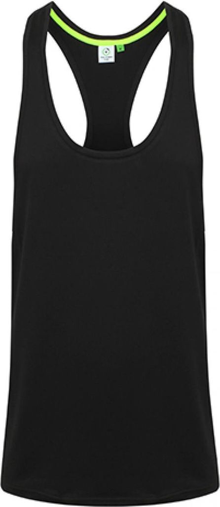 Tombo TL504 | Herren Muscle Vest / Klassischer Muscle-Fit-Schnitt - Farbe: Black - Größe: L