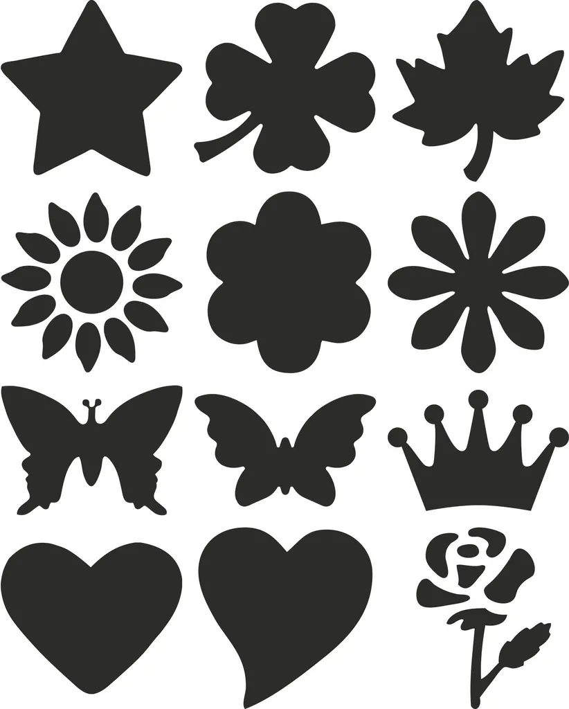 Perforatrice Heyda 203687798 Motif Trèfle Haute Précision - Pack 12