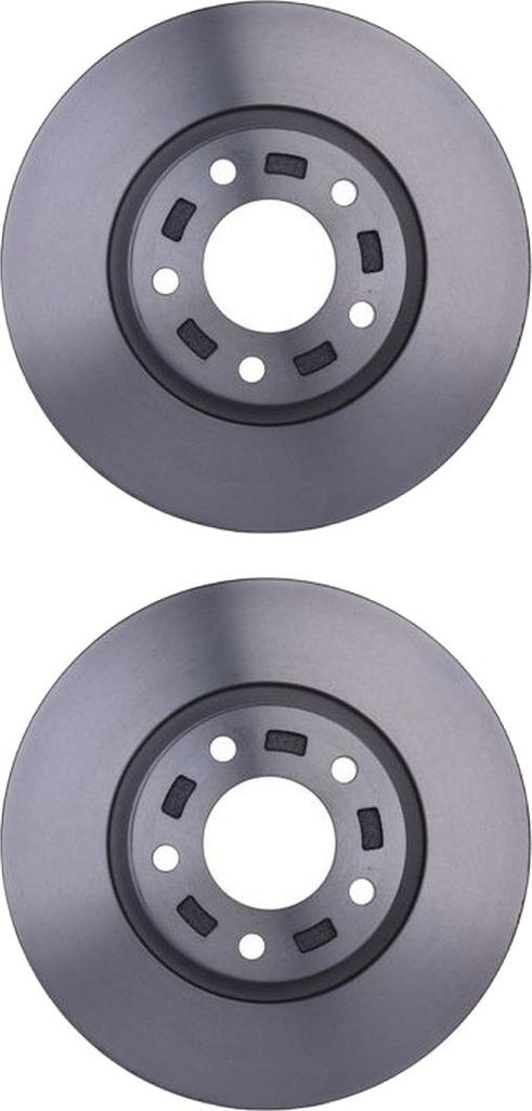 2 Bremsscheiben innenbelüftet Ø 72 mm 25 mm HELLA passend für u.a. MAZDA 3