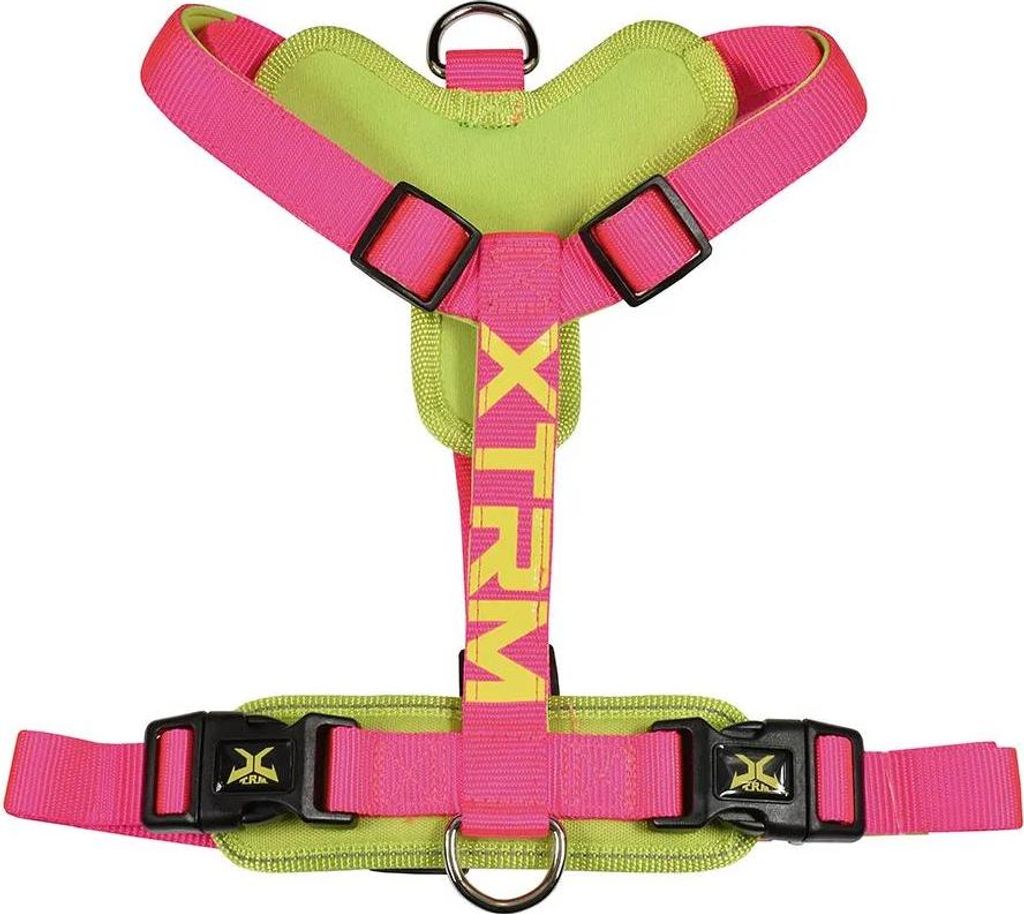 Nayeco X-trm Cronos Neon Flash Hundegeschirr Rosa 20 mm x 46-75 cm Rosa 20 mm x 46-75 cm