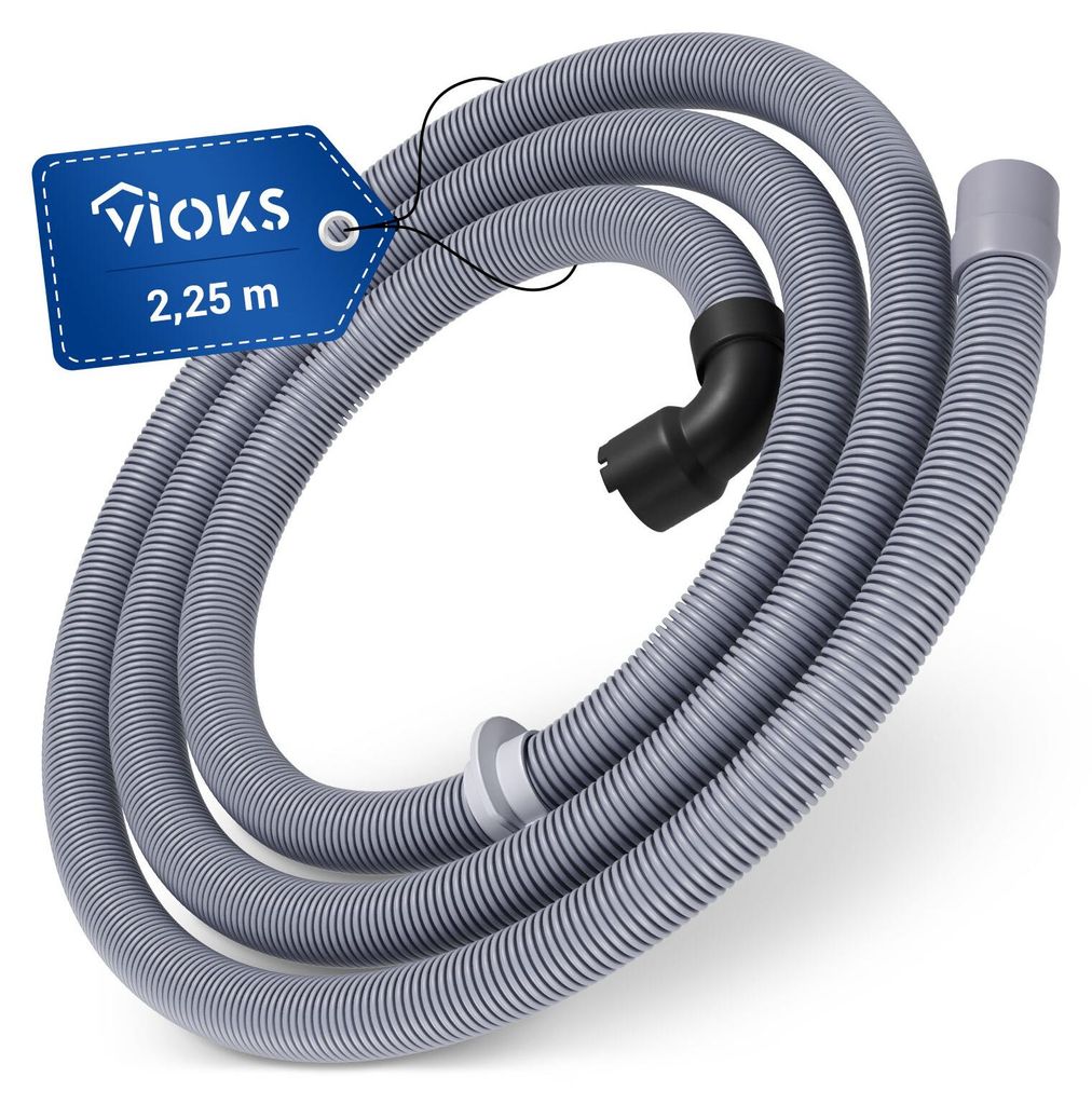 Ablaufschlauch 2,25 m passend wie AEG 14000357101/9 Ø30/22mm für Spülmaschine