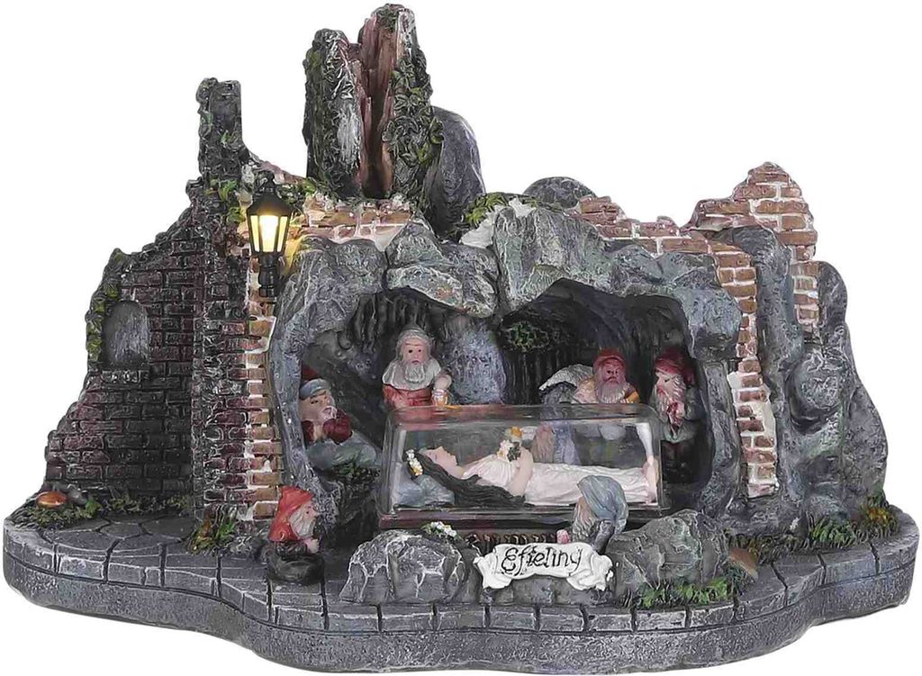Kerstfiguur Efteling Huis van Sneeuwwitje Luville Productafbeelding 