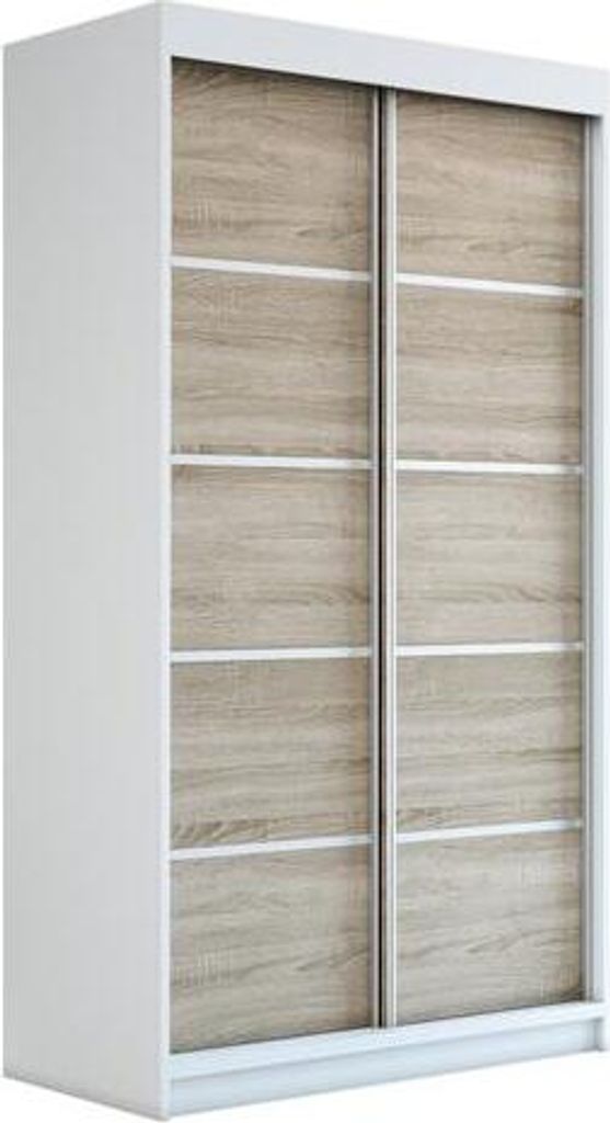 Schwebetürenschrank, 2-türig Schrank! Moderne Garderobe für Produktbild 2