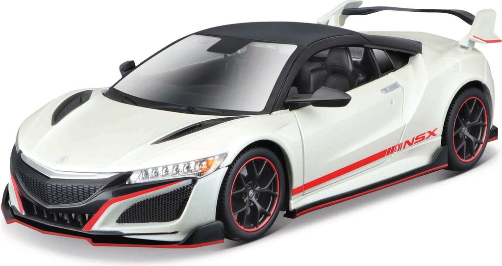 Maisto Acura NSX 2018 Exotics 1:24 weiß Produktbild 