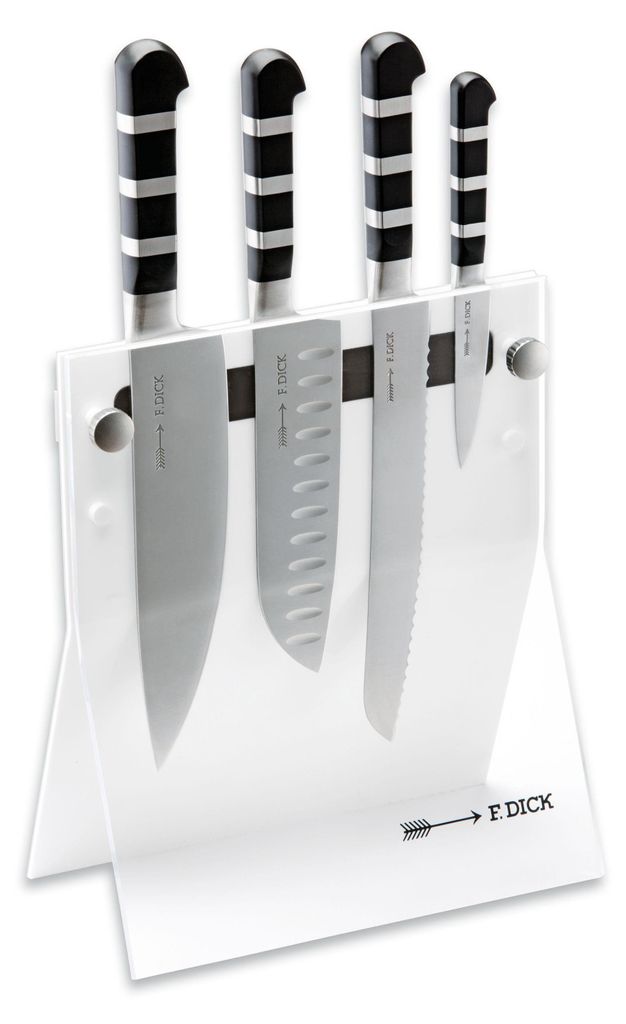 F. Dick Messerblock 4Knives weiö´ 1905 4-teilig Messerset Produktbild 