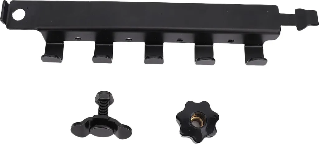 Punti Ancoraggio L-Track Professionali: 5 Ganci Alluminio per Furgoni