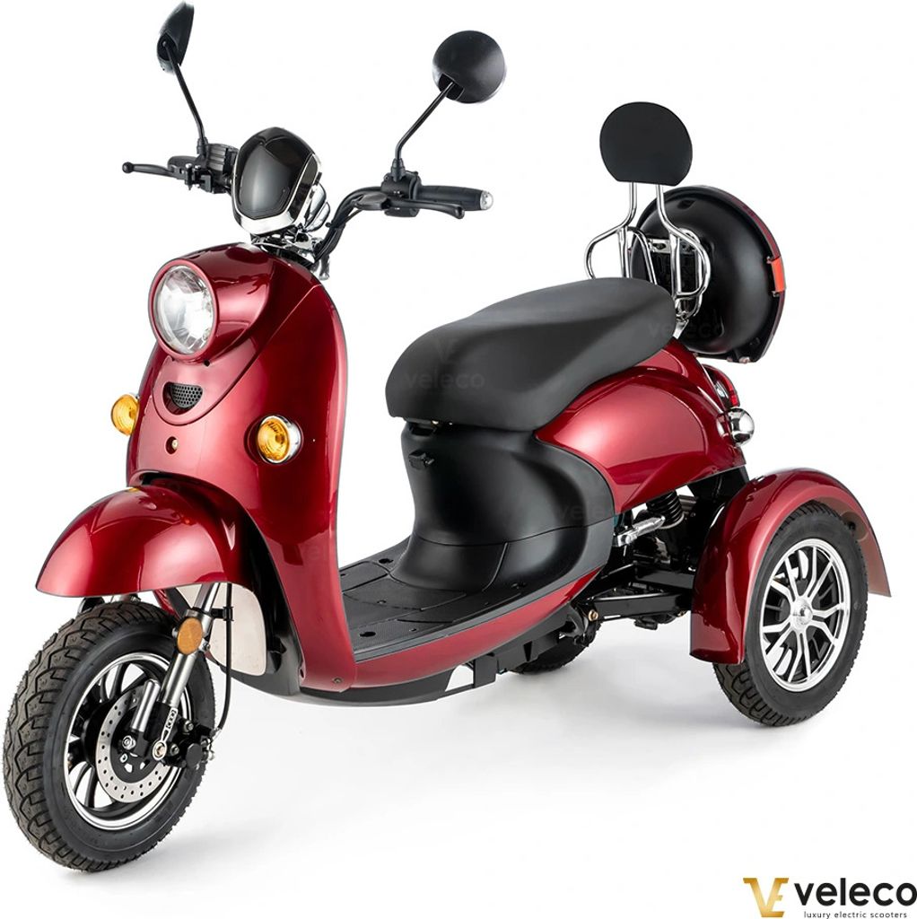 Veleco ZT63 - Športový elektrický skúter - retro štýl - Obrázok produktu 