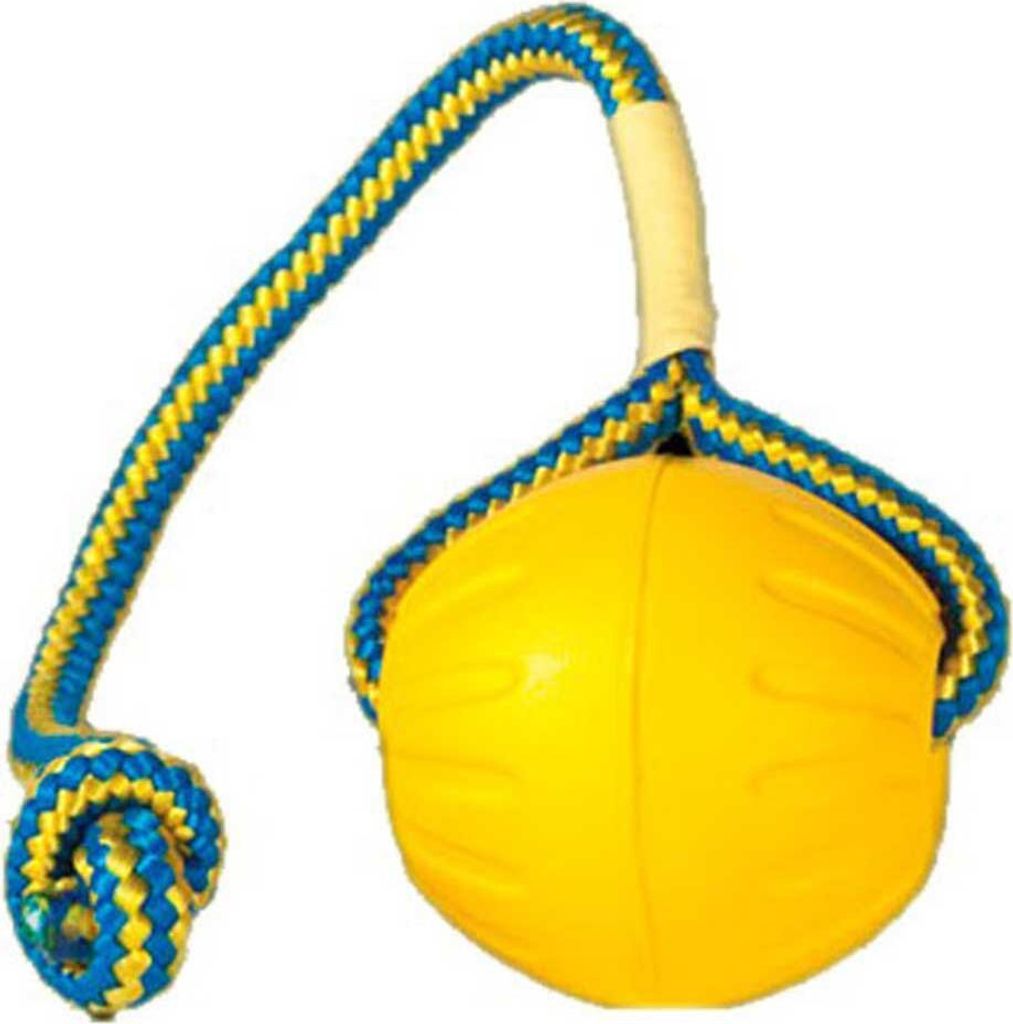Starmark Swing 'N Fling Durafoam Fetch Ball na sznurku Zdjęcie produktu 