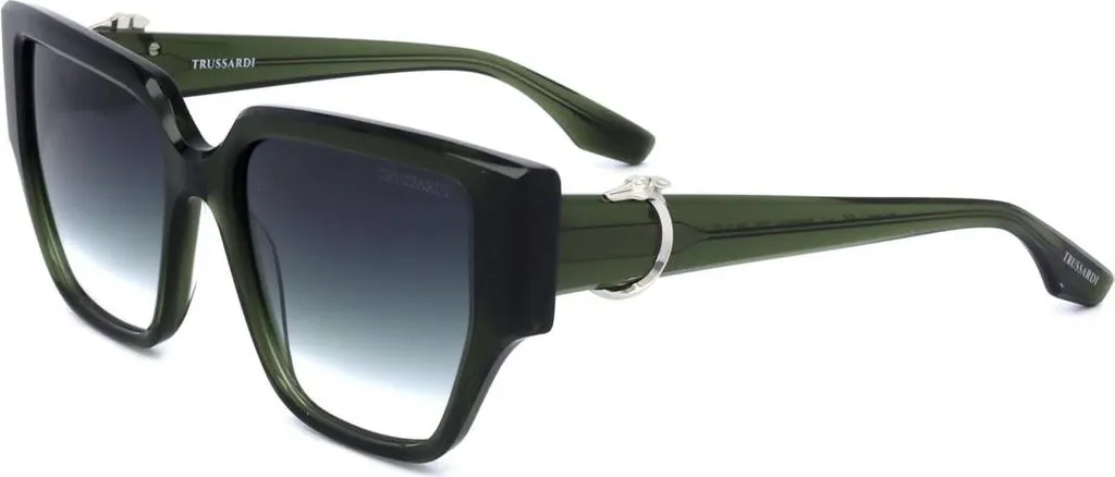 Occhiali Trussardi TSW9023 T02 Olive - Montatura Donna 55mm Originale