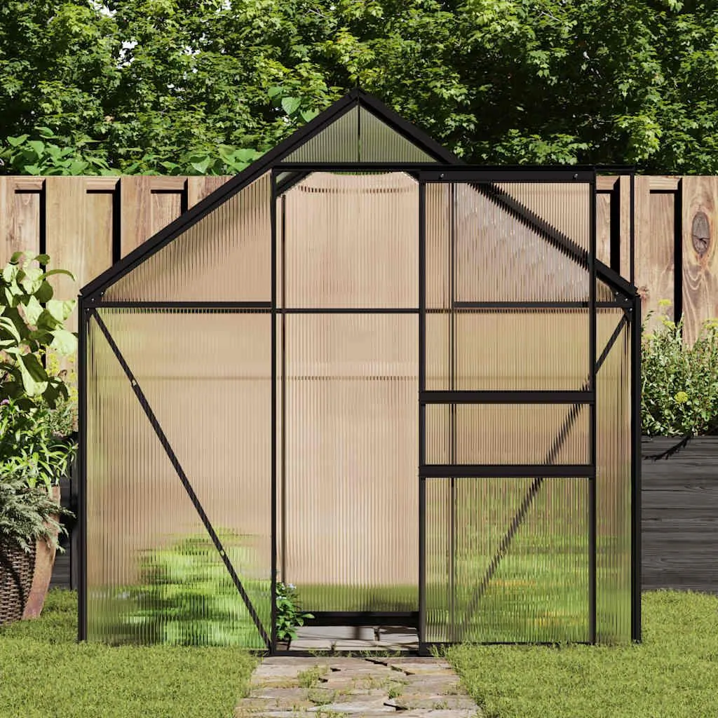 Serre de Jardinage pour Potager et Hivernage 3,61 m² en Aluminium