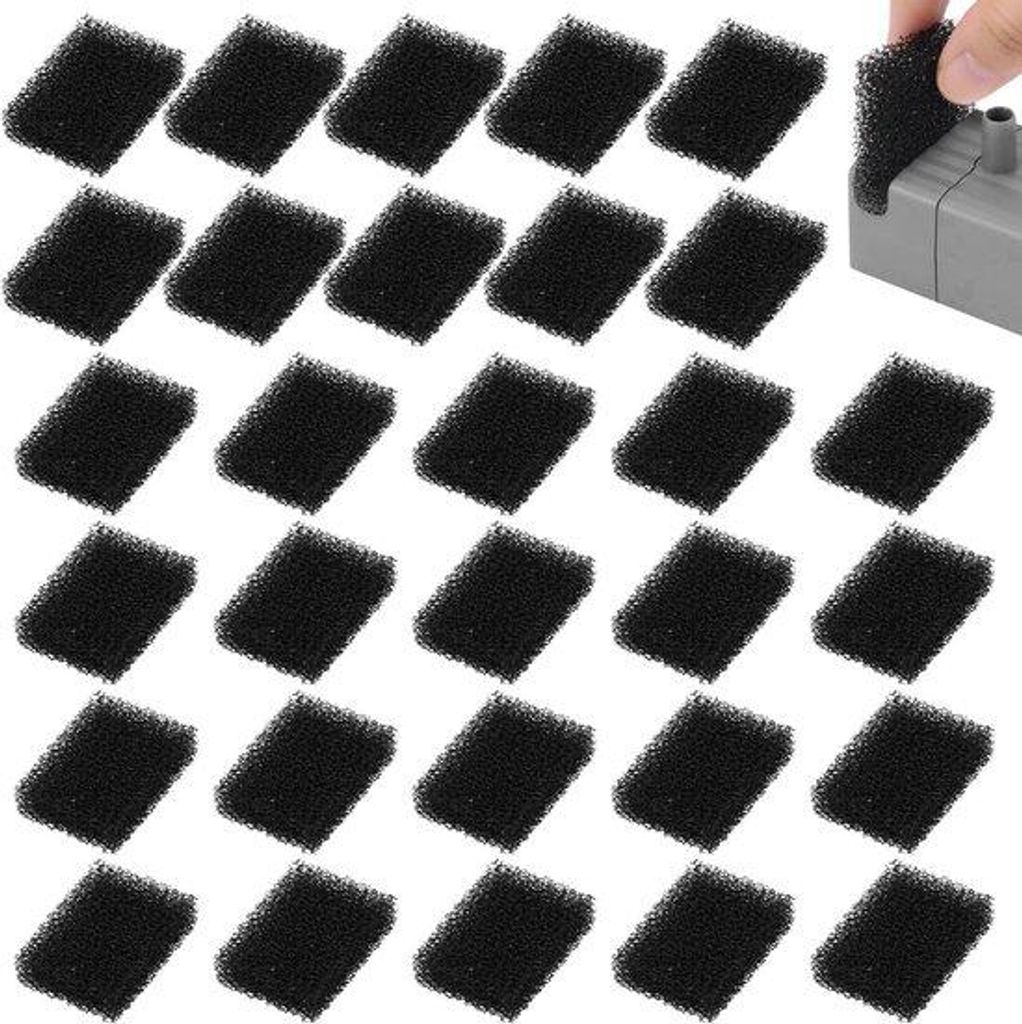 Hausfilter-Set für Haustiere - Schuimfilter - 30 Stück - für Katzenfontänen - Verbesserte Wasserqualität