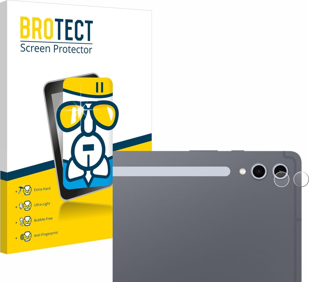 BROTECT Schutzglas für Samsung Galaxy Tab S10 Plus WiFi / 5G Schutzfolie Panzer Folie Glas Display Schutz klar