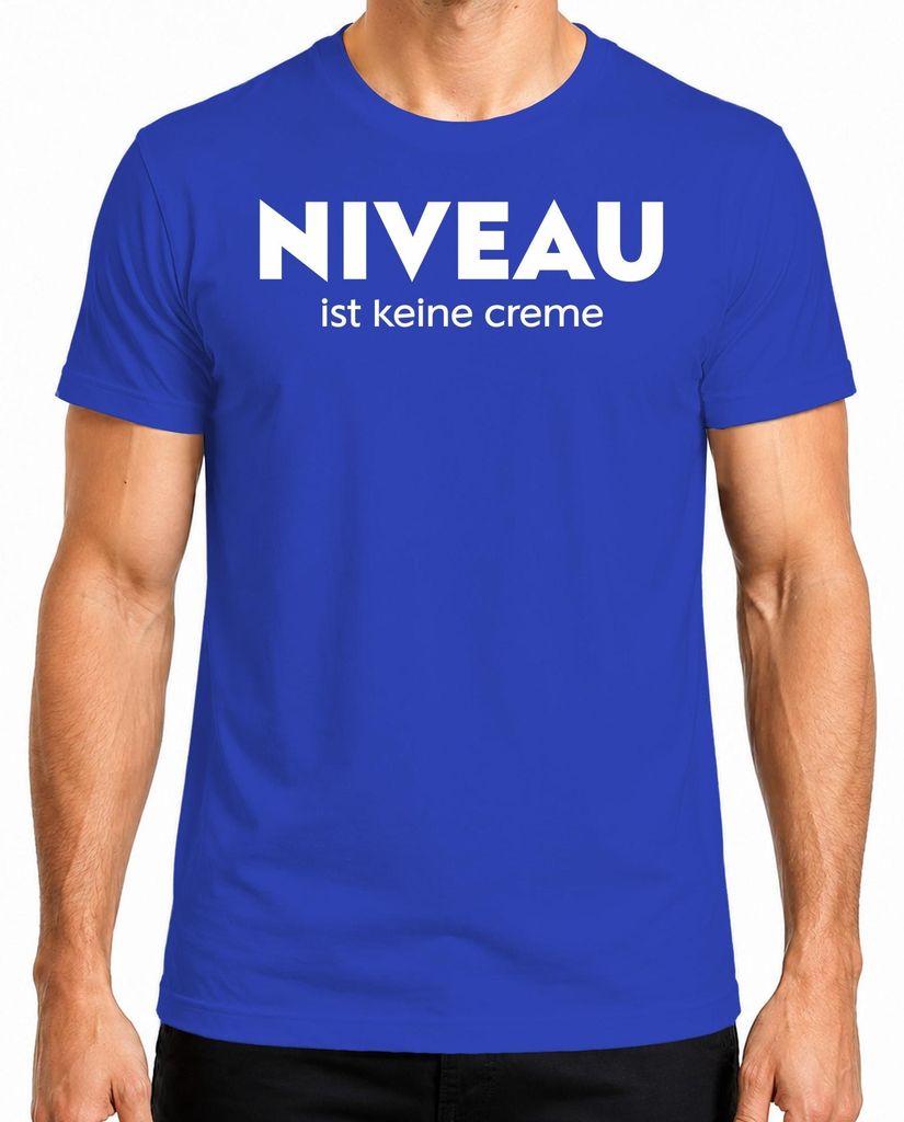 Niveau ist keine Creme Saying Humour Sarcasm Pun Funny Immagine del prodotto 
