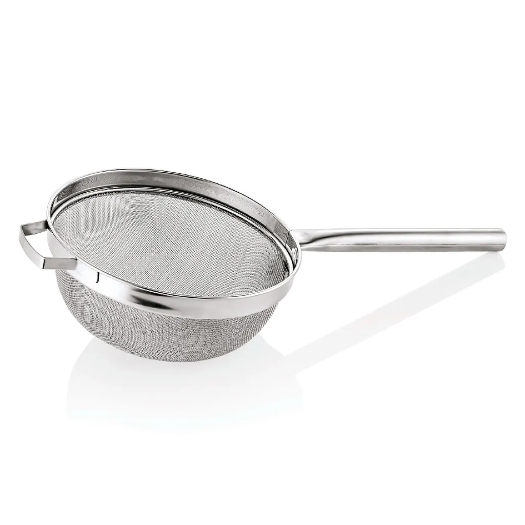 Scolapasta grande da cucina con manico cavo, acciaio inox, diametro 30 cm
