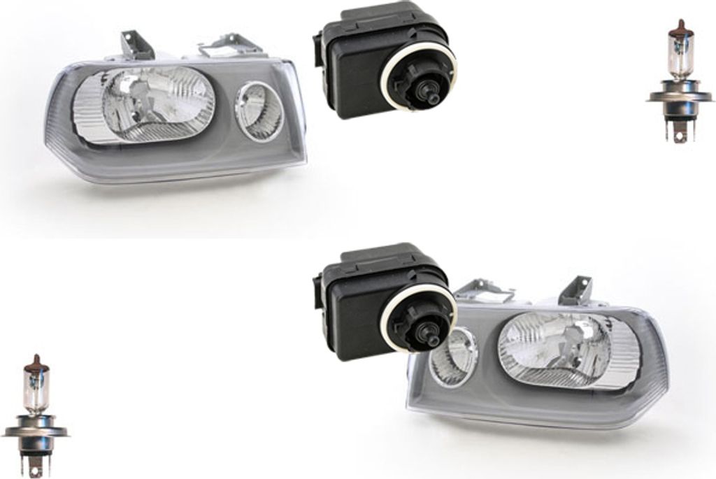 Johns, Scheinwerfer passend für Citroen Jumpy U64 U65 03- mit H4 Satz L R m. Stellmotor 9406208288 0009406208288 620828 620830 6208E8 9467119588 9...