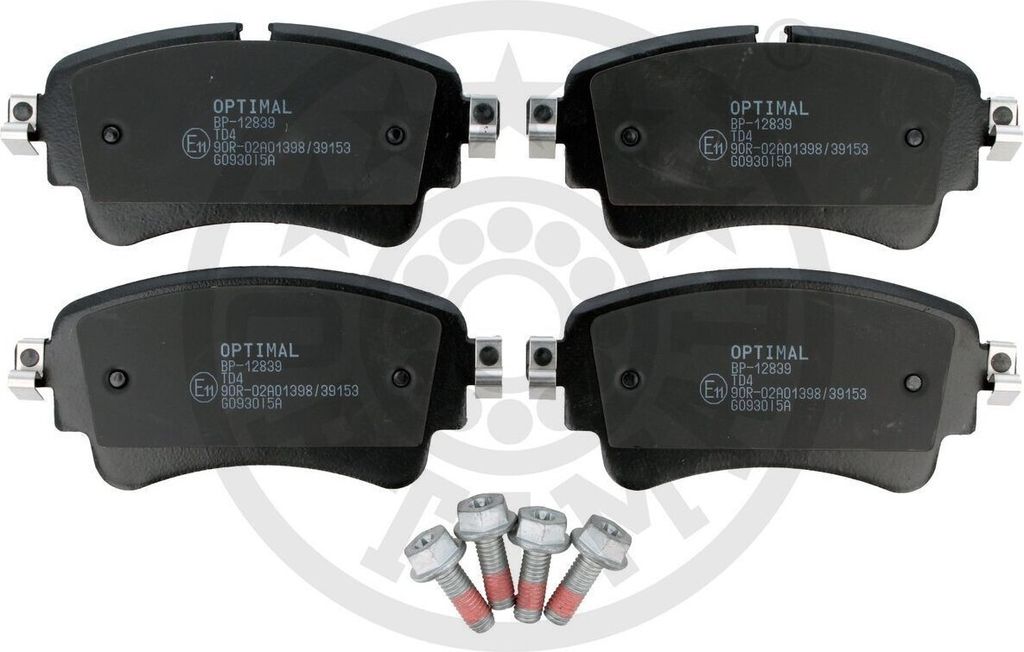 OPTIMAL Bremsbeläge Satz Hinten Bremsklötze für VW Touareg (CR7) BP-12839