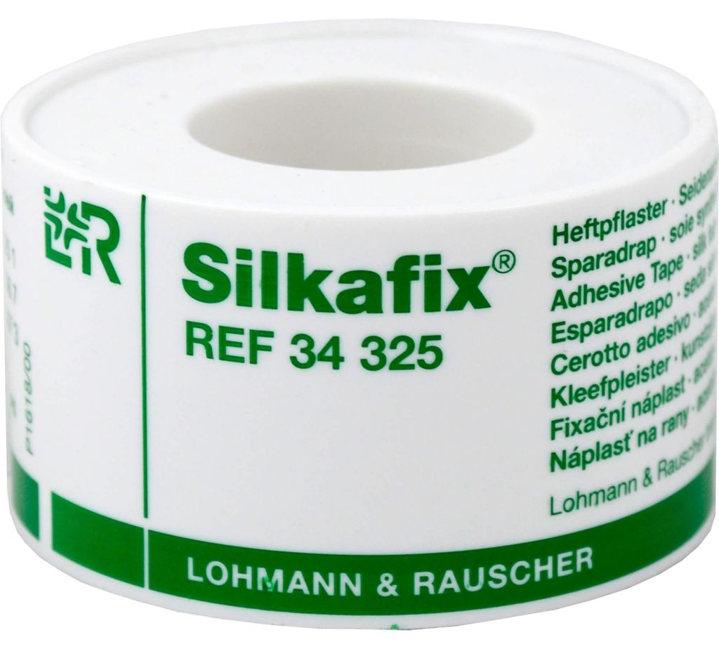 Silkafix Heftpfl.2,5 cmx5 m Kunststoff Spule 1 St