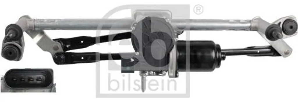 Rampe d'essuie-glace FEBI 109027 OE 6R1955023A pour Polo 6R et Ibiza