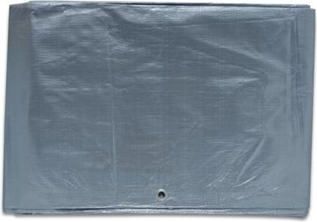 PE-Plane 2 x 3 m, silberfarben (130 g/m²)