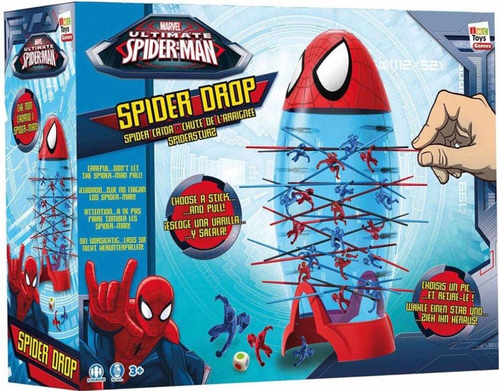 Spectron Spiderman Jeu d'adresse Spider Drop pour enfants Image du produit 