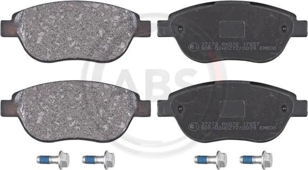 Plaquettes de frein anti-bruit pour supprimer les sifflements sur C4 307
