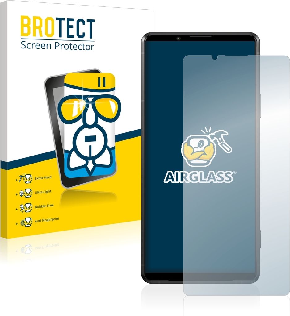 BROTECT Schutzglas für Sony Xperia Pro-I Schutzfolie Panzer Folie Glas Display Schutz klar