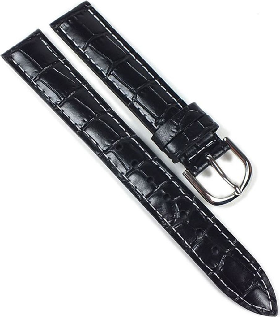Casio Ersatzband Uhrenarmband Leder Band schwarz 15mm LTP-1302