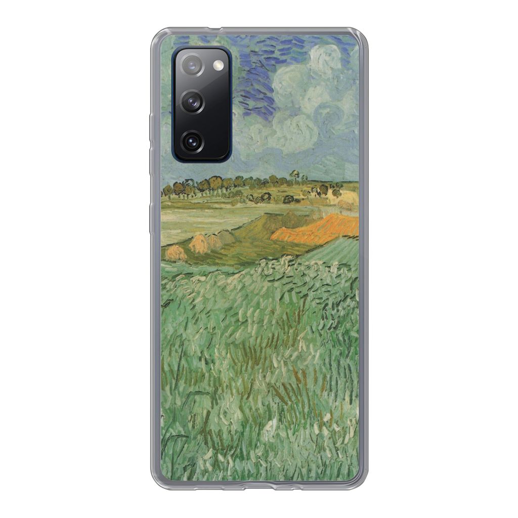 MuchoWow Handyhülle Schutzhülle Hülle für Samsung Galaxy S20 FE In der Nähe von Auvers - Vincent van Gogh Silikon Softcase Handy Hülle - Ab...