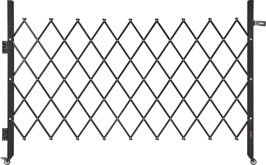 Grille de sécurité extensible et rétractable pour garage et entrepôt