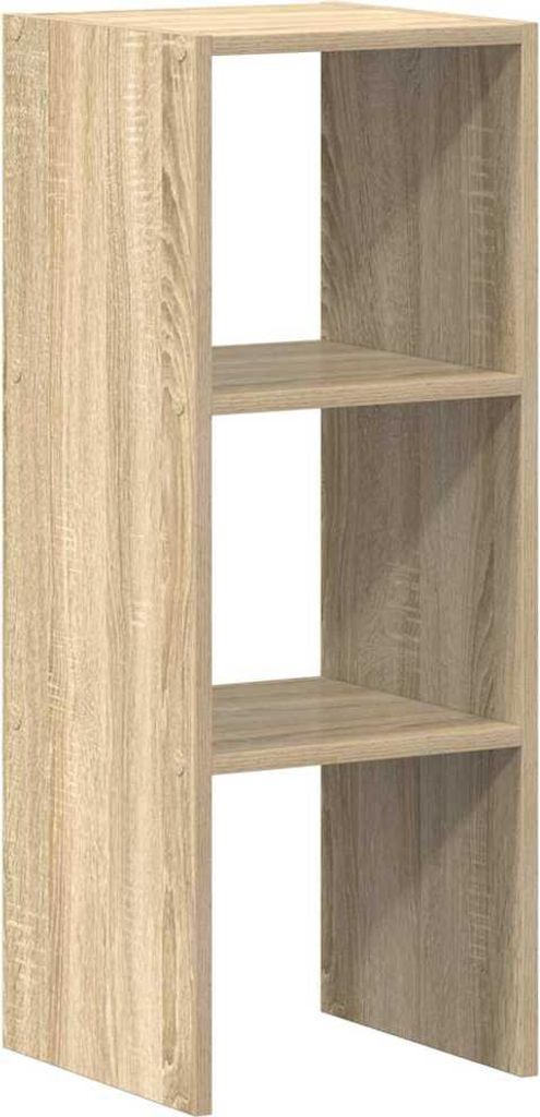 vidaXL Stohovateľná polica na knihy Sonoma dub 30x30x80 cm Obrázok produktu 