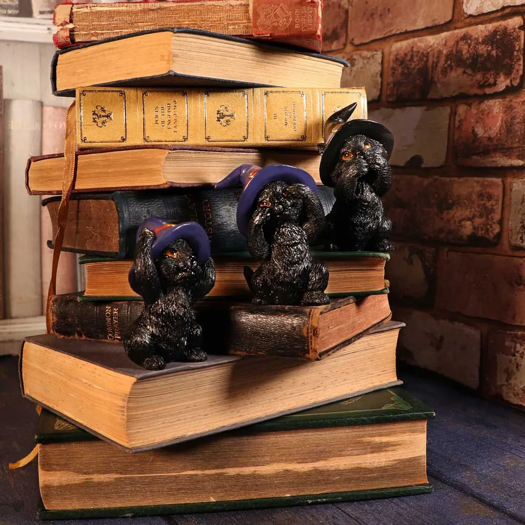 Statue Chat Noir de Qualité Nemesis Now - Objet Déco Durable et Incassable