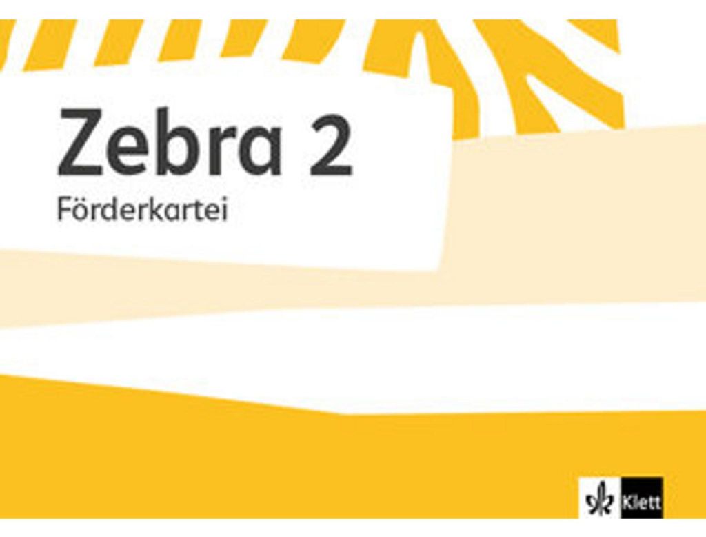 Zebra 2. Förderkartei Klasse 2