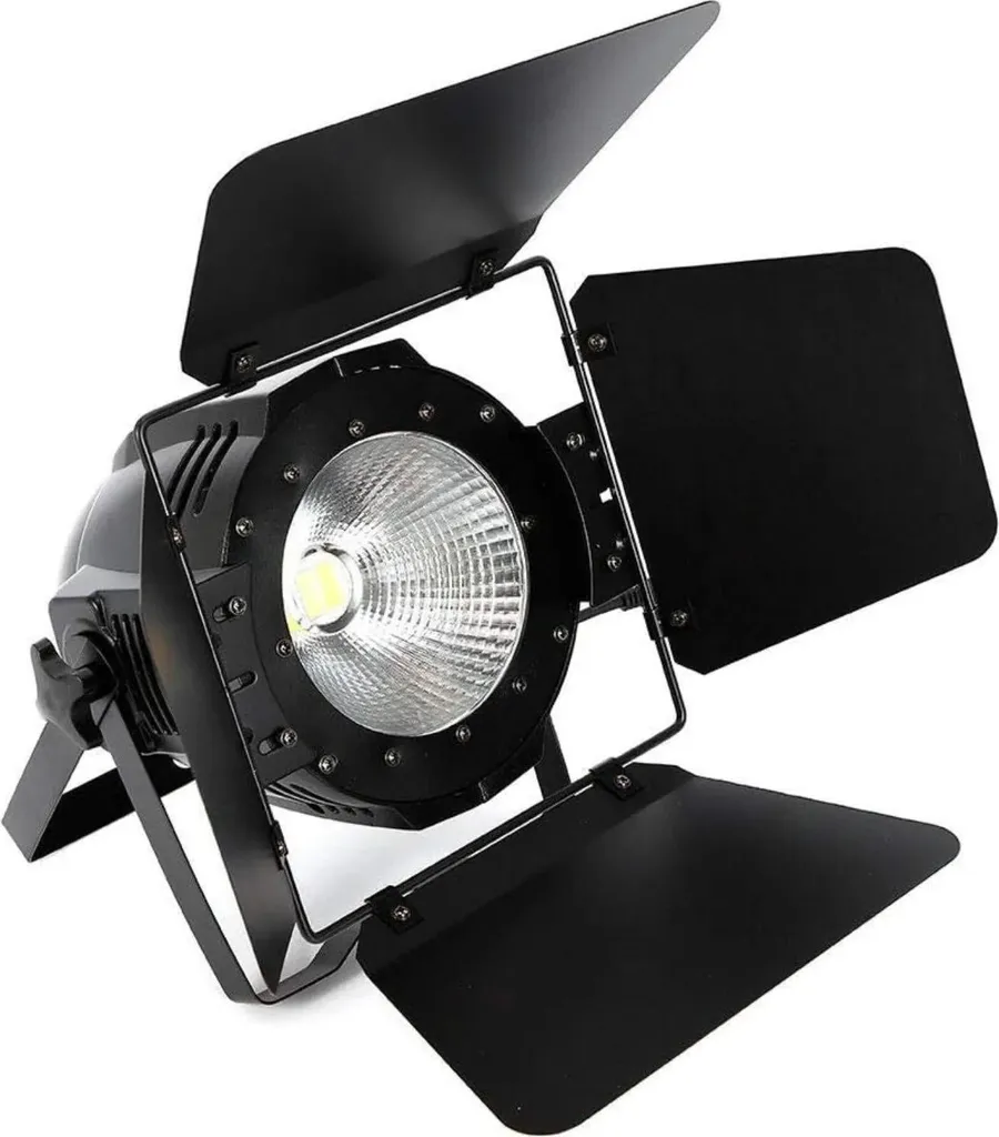 Lumière LED Scène DMX512 Noire : Éliminez les Mauvais Éclairages Vidéo