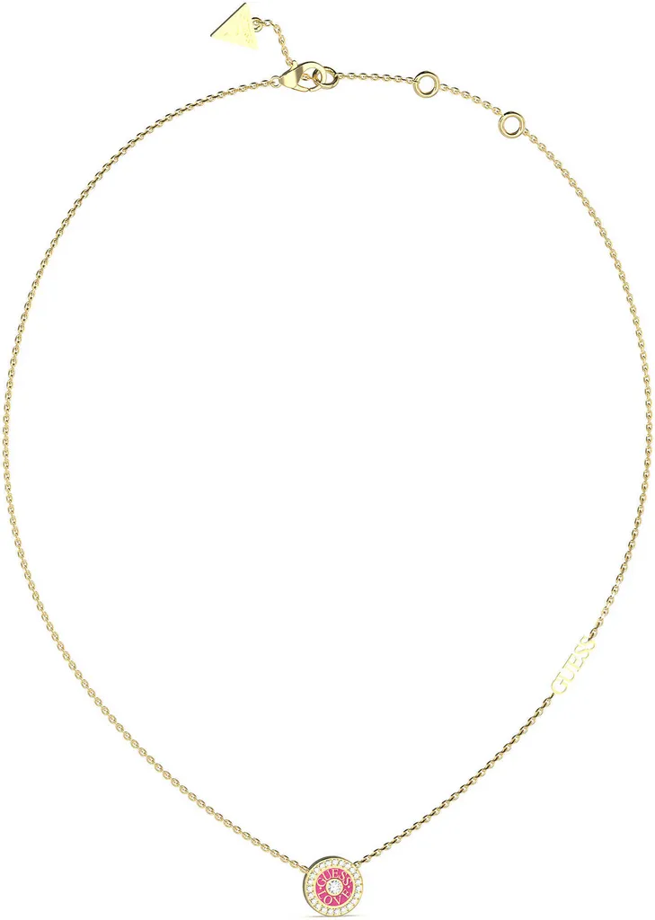 Collana Guess Gold Collection Love Guess Donna - Oro e Cristalli