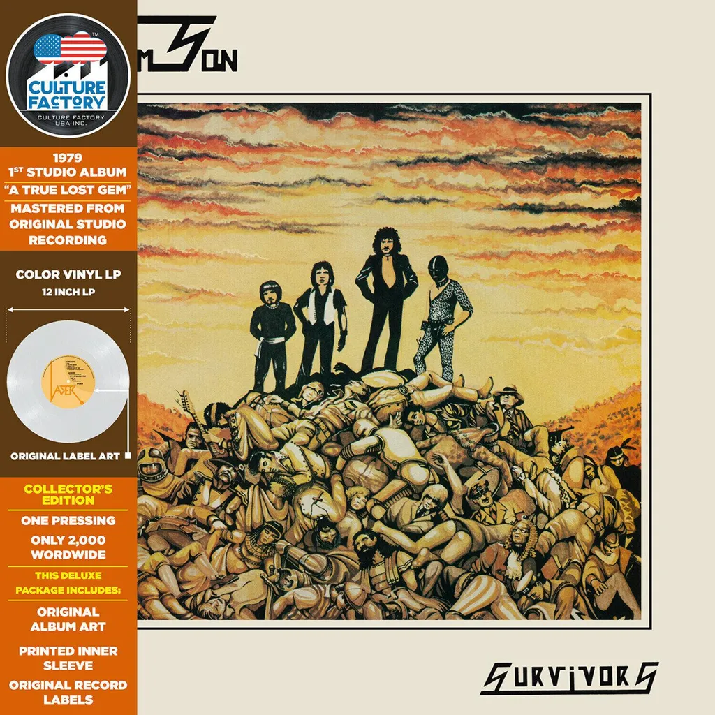 Acquista Samson Survivors LP Vinile Trasparente - Storia del Metal UK