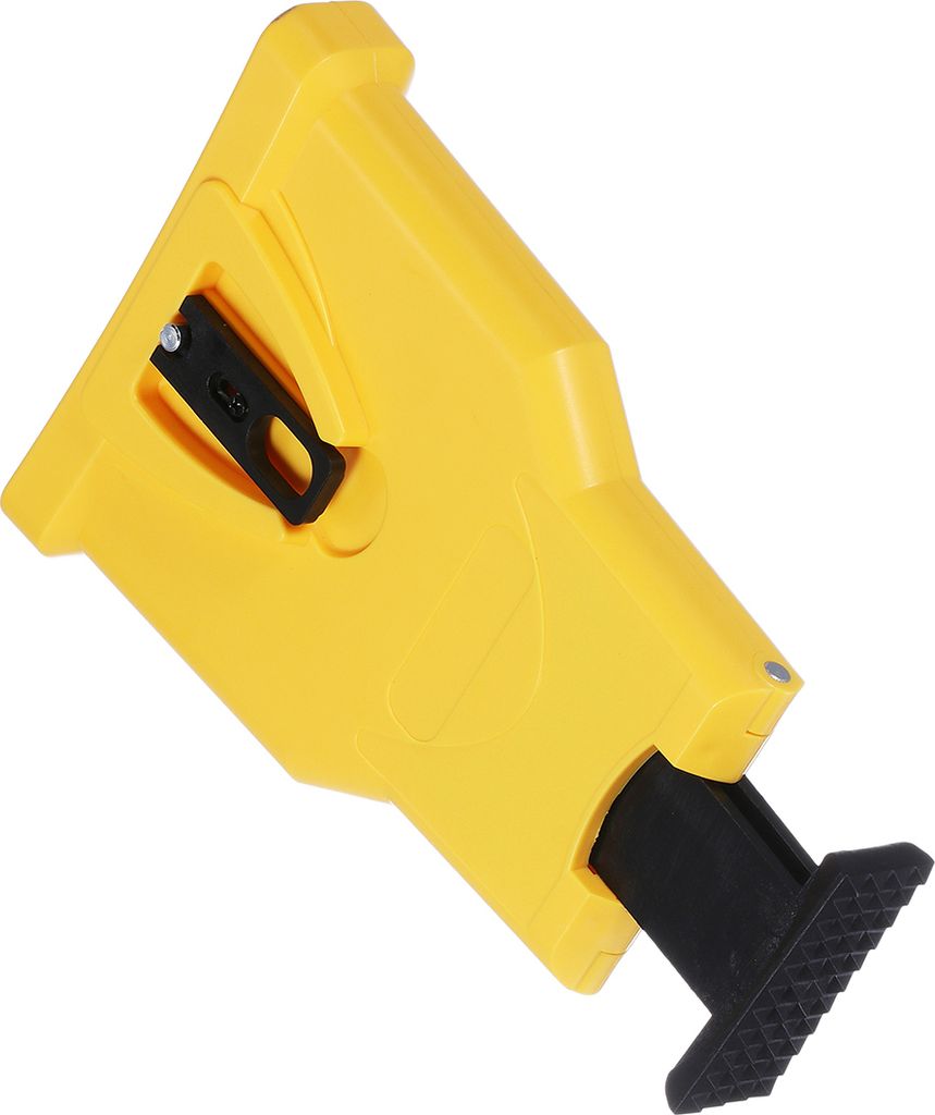 FNCF Kettenschärfgerät – Profi Kettensägen-Schärfer mit Führungsschiene & 3 Schleifsteinen, präzises Schleifwerkzeug in Gelb